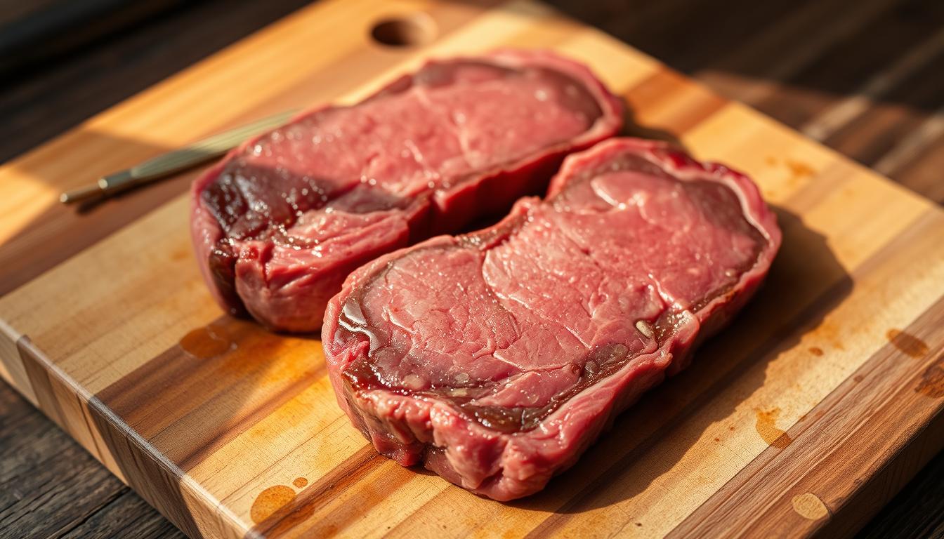 Top round steaks