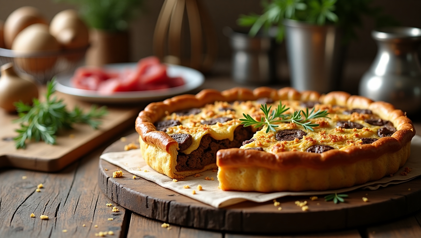 Beef and Mushroom Pie Recipe