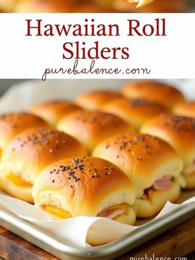 Ham and Cheese Hawaiian Roll Sliders Recipe