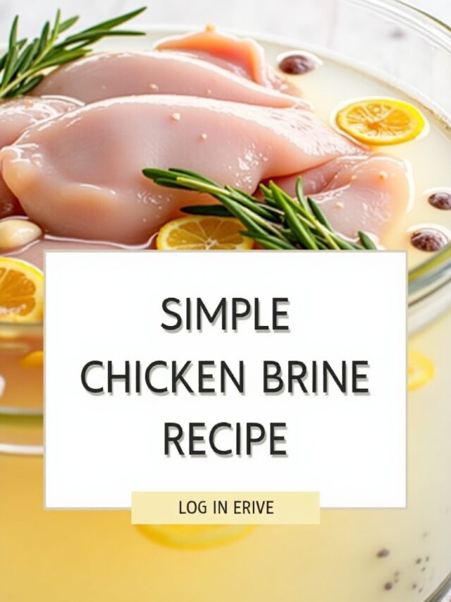 Simple Chicken Brine Recipe: How to Brine Pork Chops in 2