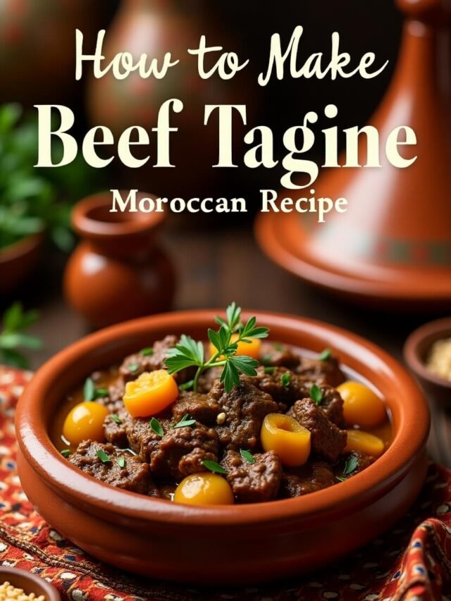 How to Make Beef tagine Moroccan Recipe