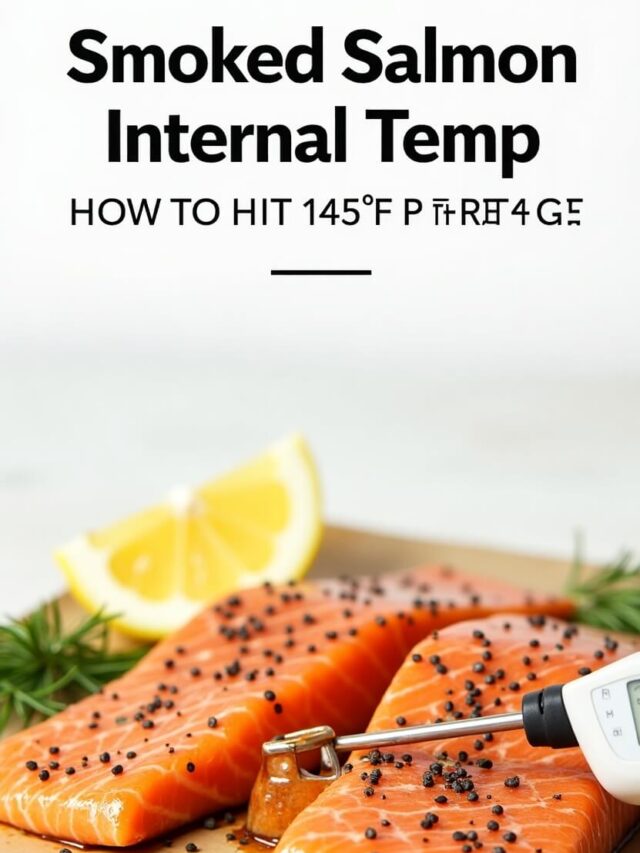 Smoked Salmon Internal Temp: How to Hit 145°F Perfectly