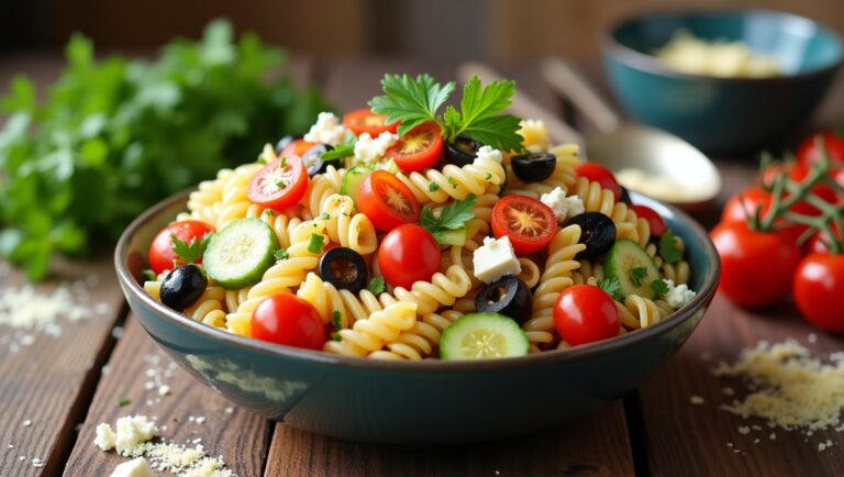 Delicious Rotini Pasta Salad Recipe