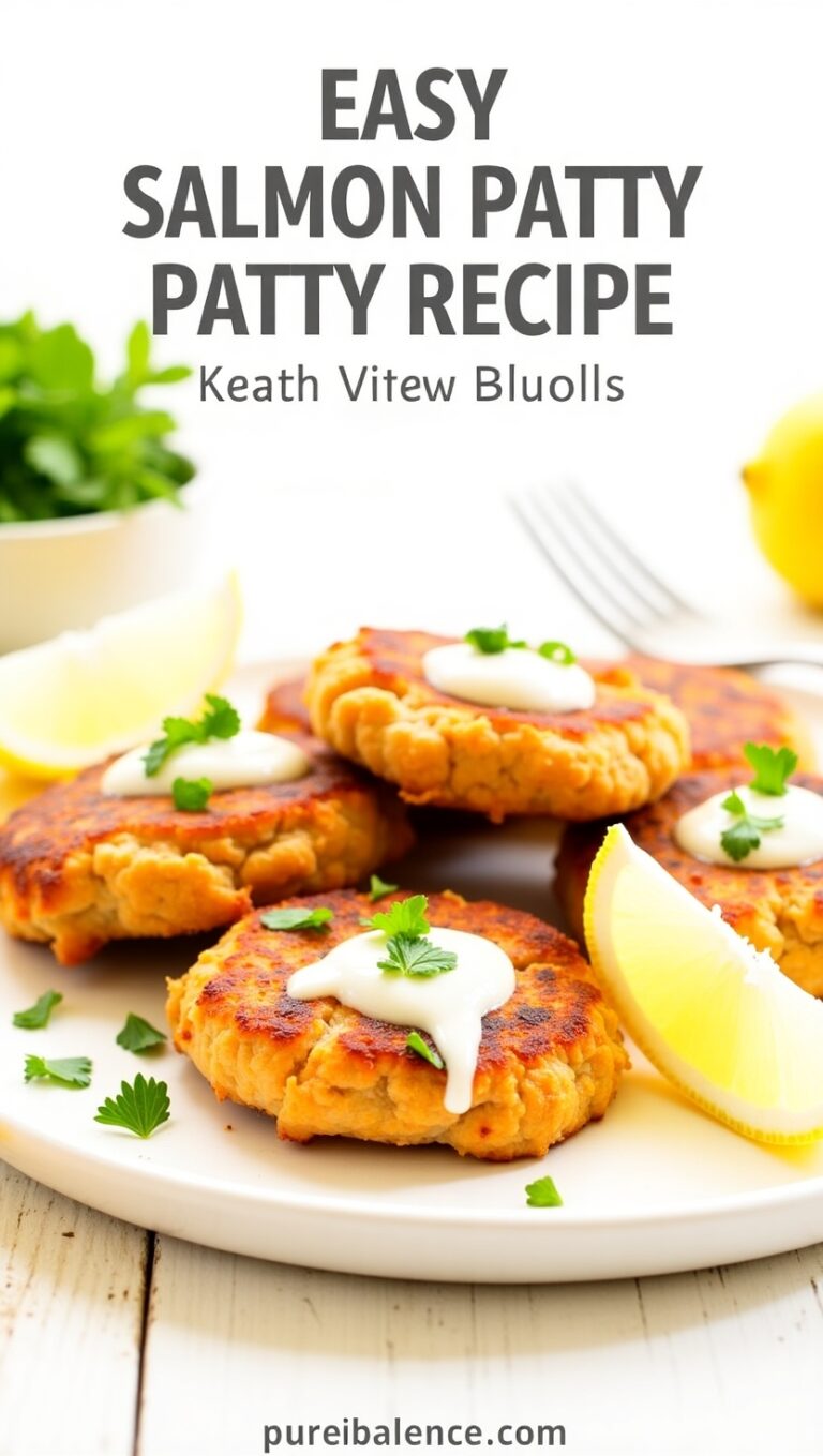 Easy Salmon Patty Recipe: 5-Ingredient Canned Salmon Hack