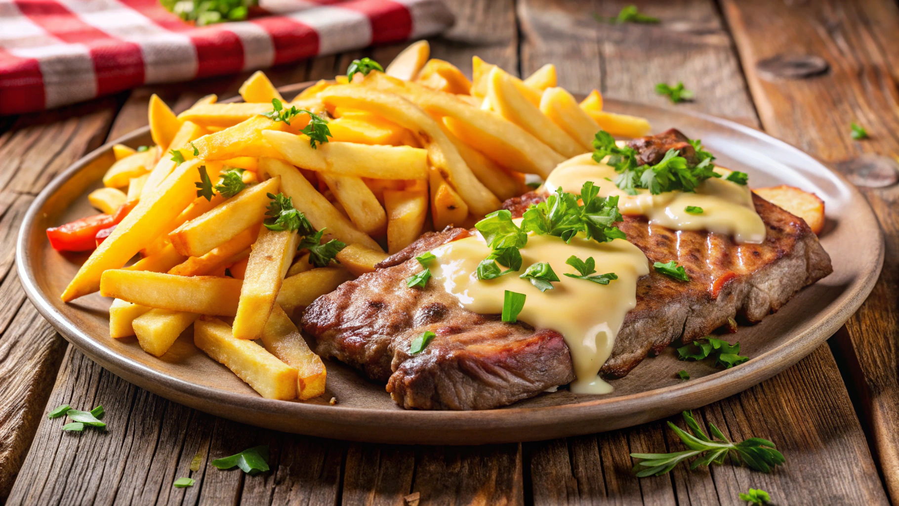 Cheese, Beef, and Fries