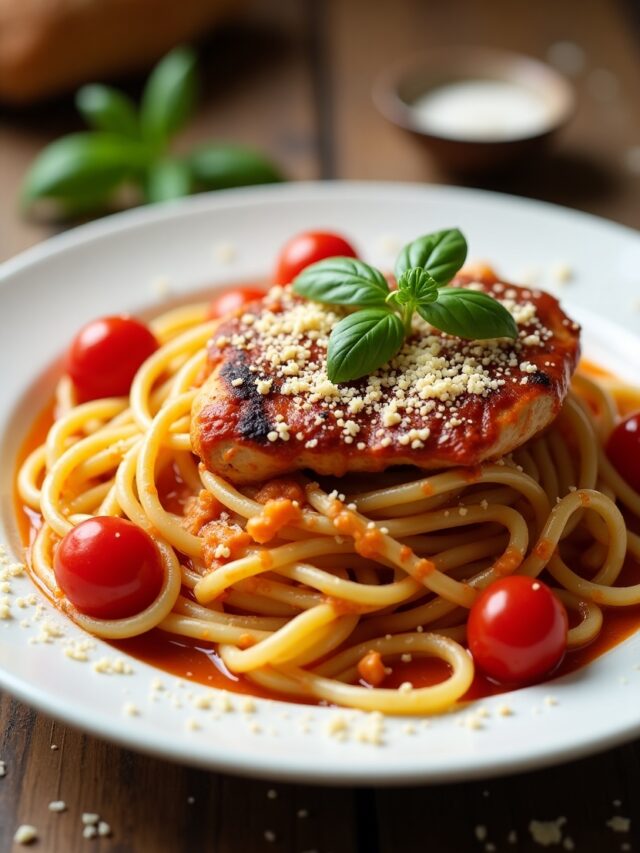 Garlic Chicken Parm Pasta: How to Make It in 25 Minutes Flat