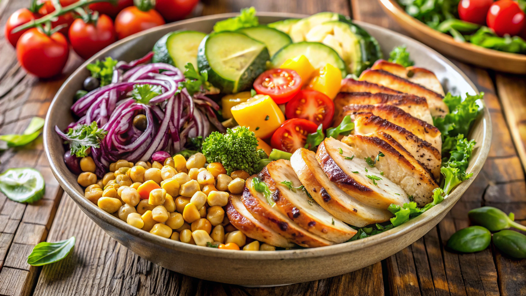 Healthy Grilled Chicken Power Bowl: Meal Prep Made Easy