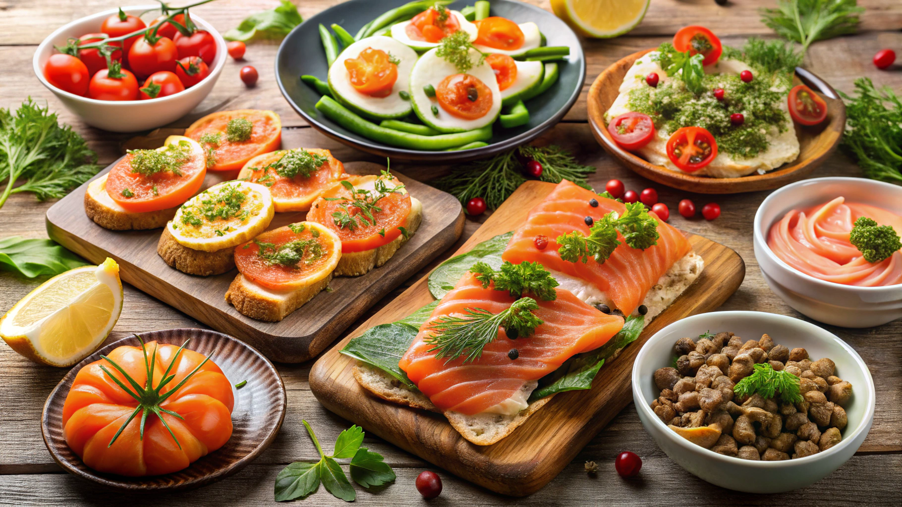 Smoked Salmon Dishes